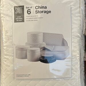 Bed Bath & Beyond SALT Quilted China Storage Set
